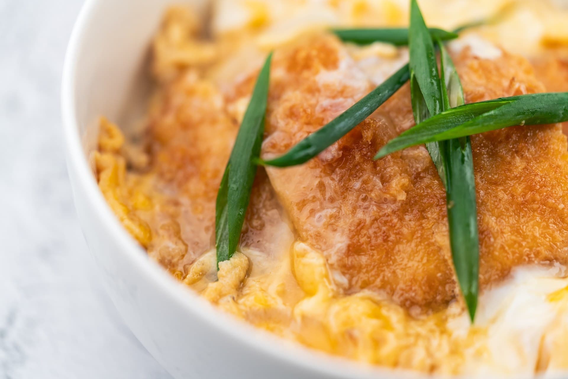 カツ丼クローズアップ