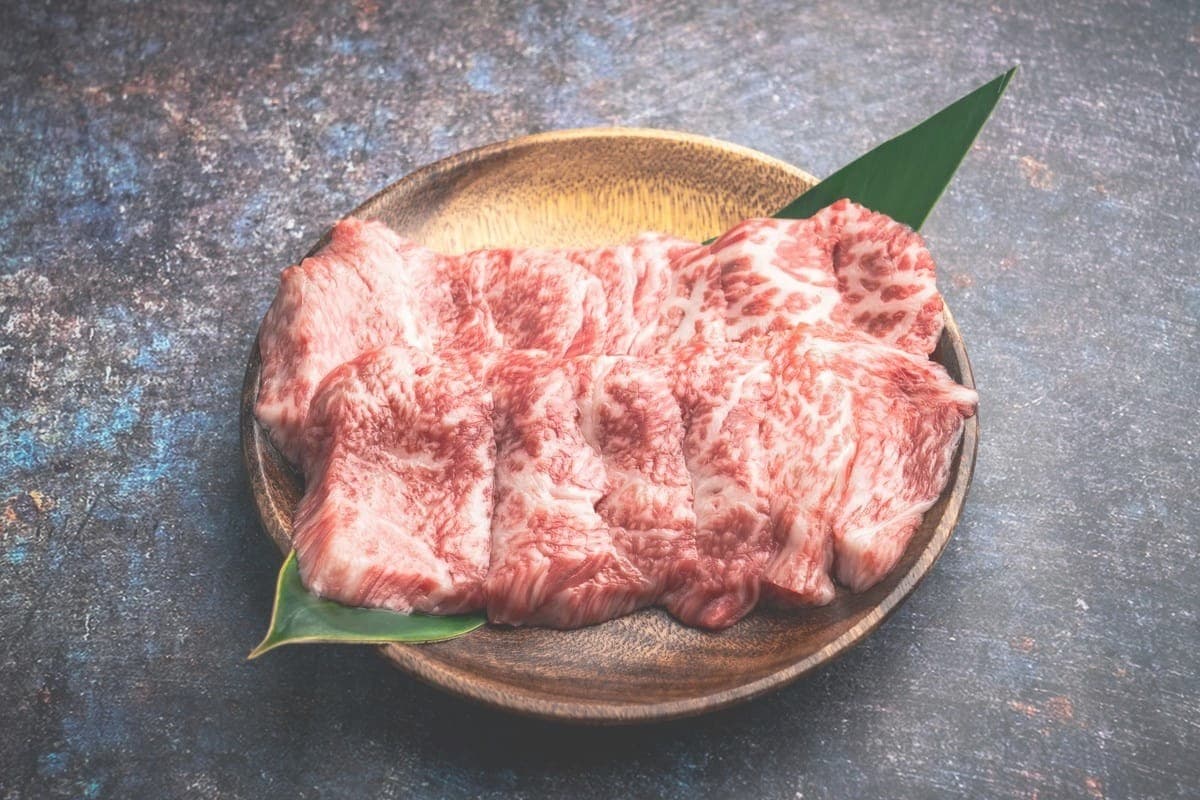 BBQセットの肉の寄り画像